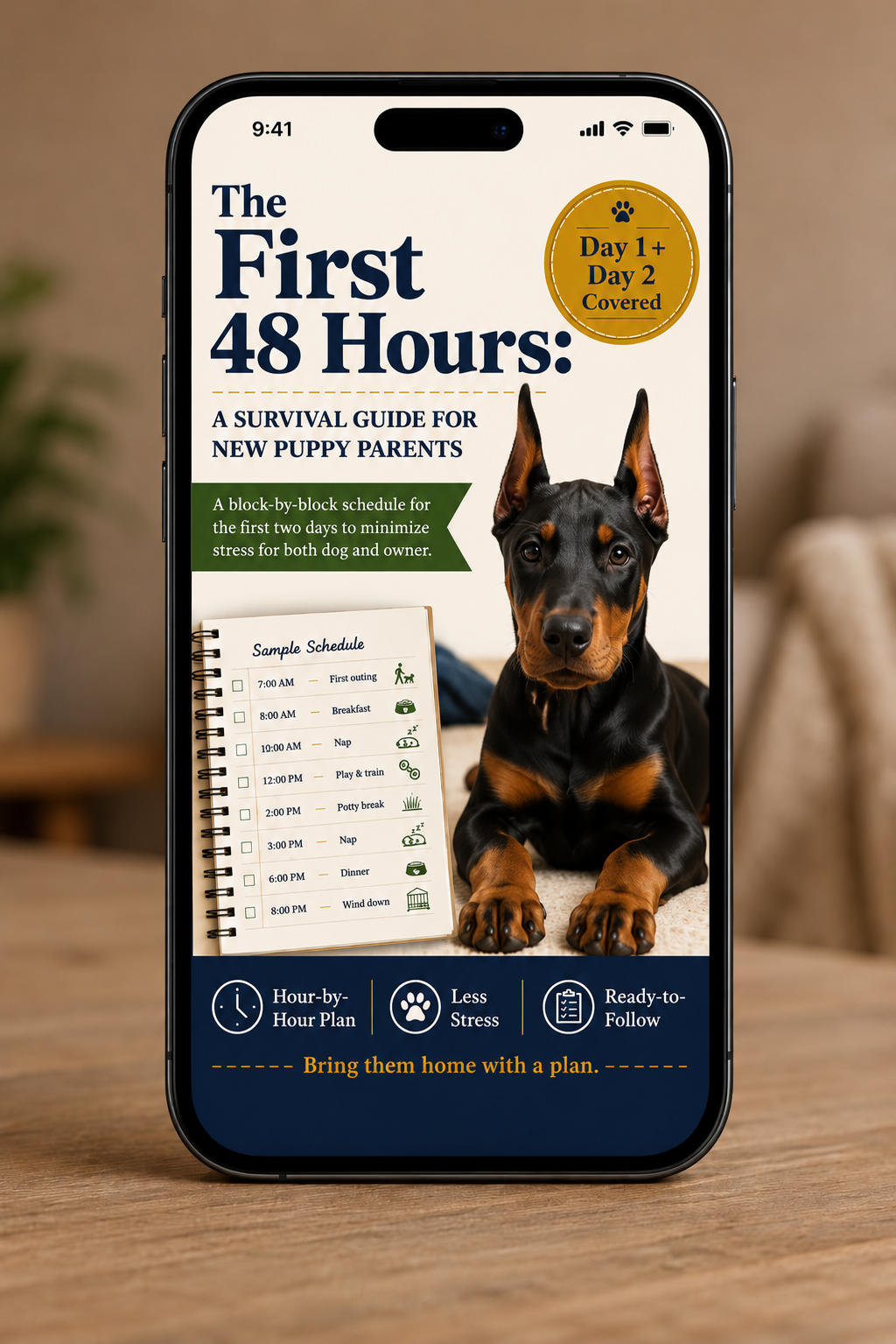 The New Puppy Starter Bundle: First 48 Hours Guide + The Socialization Matrix